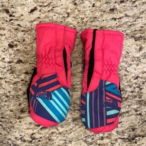 Toddler, The North Face mittens. Size 3T
